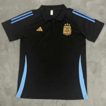 24-25 Argentina Black Polo Short Sleeve *金队标
