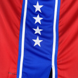 22-23 76ERS GEORGE #8 Red Top Quality Hot Pressing NBA Jersey (Trapeze Edition) 飞人版