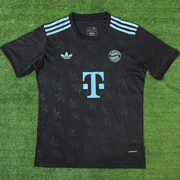 24-25 Bayern Black Casual style Fans Training shirts