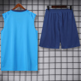 24-25 Palmeiras Lake blue Tank top and shorts suit