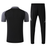 25-26 Man Utd Black Polo Tracksuit