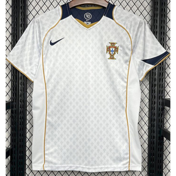 2004 Portugal Away Retro Soccer Jersey