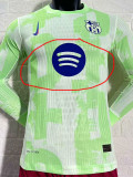 24-25 BAR Third Long Sleeve Player Version Soccer Jersey (长袖球员)*新广告