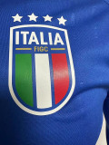 24-25 Italy Home Long Sleeve Player Version Soccer Jersey (长袖球员)