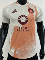 24-25 Roma Away Player Version Soccer Jersey
