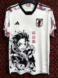 24-25 Japan White Special Edition Fans Training Shirts *炭治郎