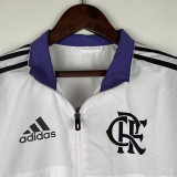 23-24 Flamengo White Windbreaker