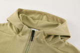 2024 AD Khaki Hoodie Jacket Tracksuit #AM05