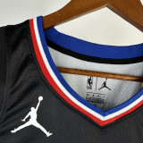 22-23 CLIPPERS HARDEN #1 Black Top Quality Hot Pressing NBA Jersey (Trapeze Edition) 飞人版