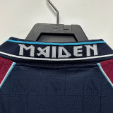 1999 West Ham #7 Iron Maiden Home Retro Soccer Jersey