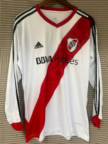 2013-2014 River Plate Home Long Sleeve Retro Soccer Jersey (长袖)