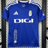 24-25 Real Oviedo Home Fans Soccer Jersey