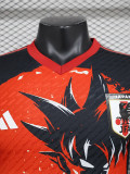 24-25 Japan Red Balck Special Edition Player Version Soccer Jersey 6627