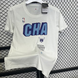 T113 HORNETS CHA White High Quality Casual T-Shirt