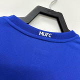 2008-2009 Man Utd Third Long Sleeve Retro Soccer Jersey 长袖