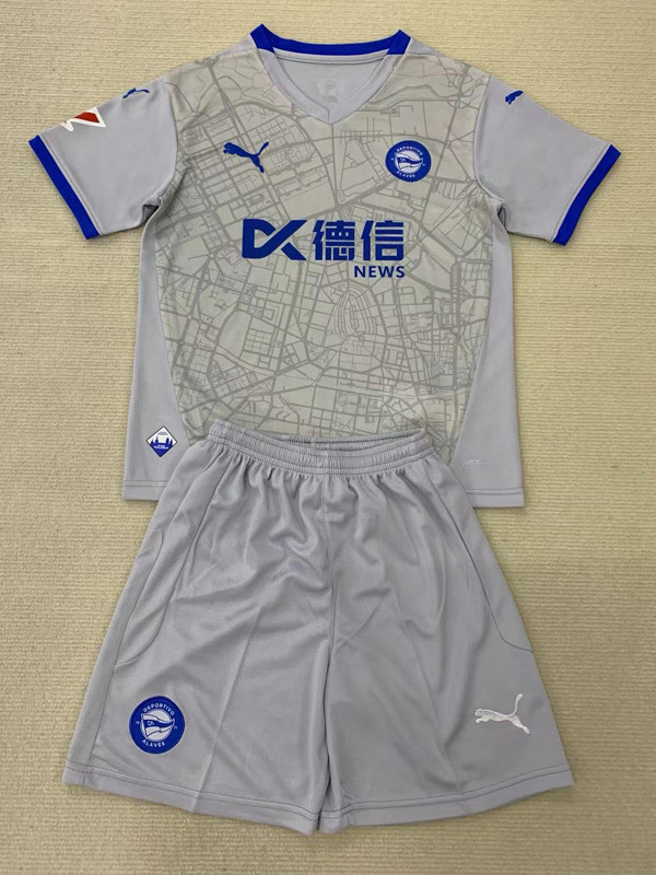 24-25 Alaves Away Kids Soccer Jersey
