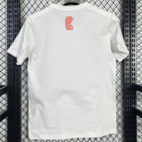 T128 White High Quality Casual T-Shirt *派大星