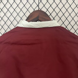 24-25 Mexico Red & White Double Sided Windbreaker (双面风衣)(刺绣)