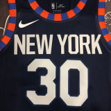 KNICKS RANDLE #30 Black Top Quality Hot Pressing NBA Jersey