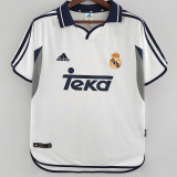 2000-2001 RMA Home Retro Soccer Jersey