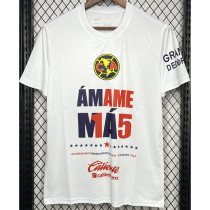 23-24 Club America White Champion Special Edition Training Shirts 15冠军版