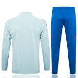 24-25 Spain Light green Jacket Tracksuit #A770