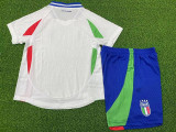 24-25 Italy Away Kids Player Version Soccer Jersey (球员童装)