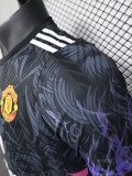 24-25 Man Utd Black Purple Special Edition Player Version Training shirts
