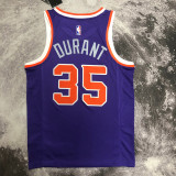 SUNS DURANT #35 Purple Top Quality Hot Pressing NBA Jersey