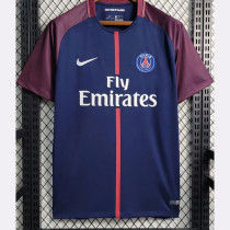 2017-2018 PSG Paris Home Retro Soccer Jersey