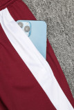 24-25 Bayern Deep Red Kids Half Pull Tracksuit (童装)(半拉链)