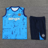 24-25 CHE Light blue Tank top and shorts suit