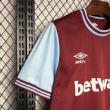 24-25 West Ham Home Fans Soccer Jersey