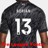 24-25 LIV Black GoalKeeper Soccer Jersey