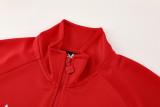 24-25 Bayern Red Jacket Tracksuit #06