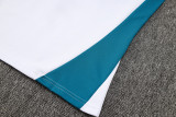 24-25 Marseille White Half Pull Tracksuit (半拉链)