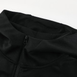 24-25 BAR Black Hoodie Jacket Tracksuit #01