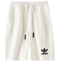 2025 AD White Pure Cotton Fabric Casual Short Pants
