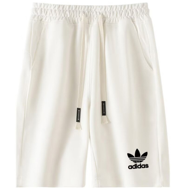 2025 AD White Pure Cotton Fabric Casual Short Pants