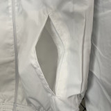 2024 Japan Anime Edition Blue & White Double Sided Windbreaker (七龙珠-双面风衣)