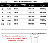 2025 New AD Black Windbreaker