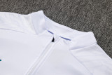 24-25 Marseille White Half Pull Tracksuit (半拉链)