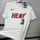 T146 HEAT WADE #3 White High Quality Casual T-Shirt