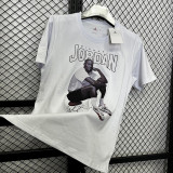 T276 Jordan White High Quality Casual T-Shirt