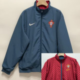 24-25 Portugal Blue & Red Double Sided Windbreaker (双面风衣)