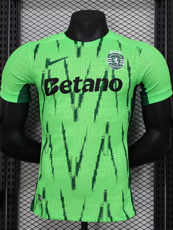 24-25 Sporting Lisbon Third Player Version Soccer Jersey