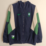 24-25 Brazil Royal blue Windbreaker