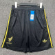 25-26 Mexico Gold Cup Black Shorts Pants