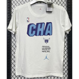 T113 HORNETS CHA White High Quality Casual T-Shirt