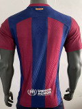 23-24 BAR Home Player Version Soccer Jersey